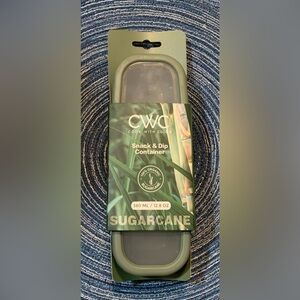 CWC Cook With Color Green Snack & Dip Container - 380ml